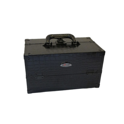 large2 makeup case sorise black crocodile pattern 1